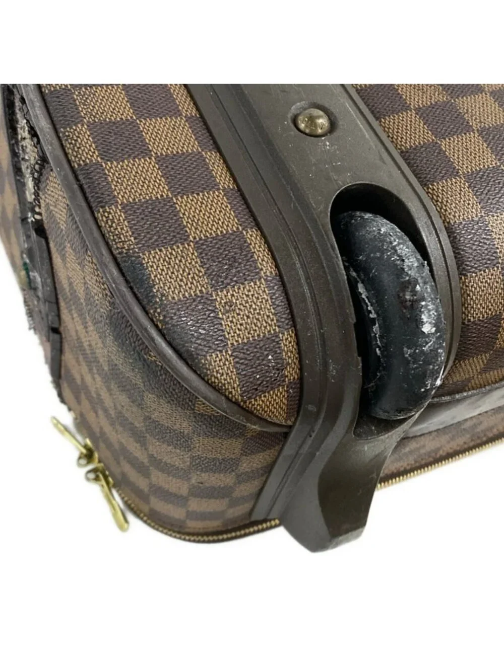 Louis Vuitton Travel Bag Damier Pegase 55 Ebene Tsa No Diamond No Lock